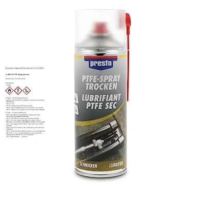 Image de PRESTO 279911 Spray PTFE Grease white 150 ml 400
