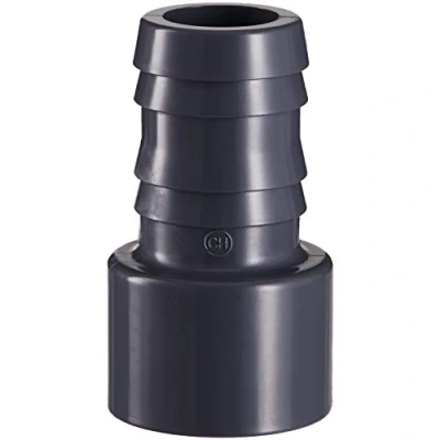 Image de well2wellness PVC Réduction Raccord cannelé/Embout à 2 connexions 50 x 38 mm