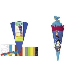Image de Ursus Cornets Scolaires hexagonaux à confectionner soi même 68 cm
