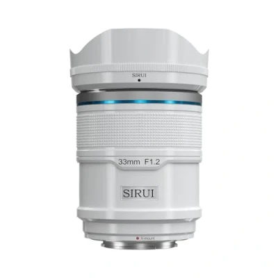 Image de SIRUI Sniper Objectif autofocus 33 mm F1.2 grand angle APS C (monture X, blanc)