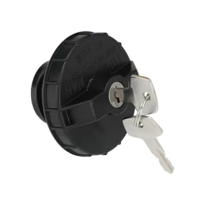 Image de VGOL 1 Jeu de Bouchons Réservoir Verrouillables avec Clés Pièce Rechange 6661696 Compatible Bobcat Les Chargeuses 751 753 763 773 853 863 873 883 Noir