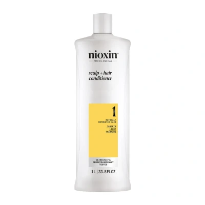 Image de Nioxin Sistema 1 Scalp + Hair Conditioner 1000ml conditionneur fortifiant cheveux légèrement clairsemés