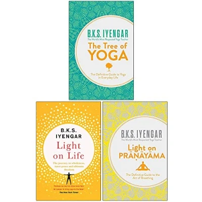 Image de B.K.S. Iyengar Collection 3 Books Set (The Tree of Yoga, Light on Life, Pranayama)