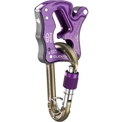 Image de Climbing Technology Click Up Kit assureur Adulte Unisexe, Aubergine, Taille Unique