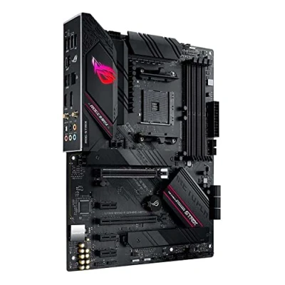 Image de ASUS ROG STRIX B550 F gaming WI FI II Cartes mères AMD B550 Ryzen AM4 ATX (PCIe 4.0, 12+2 DrMOS, Intel 2.5 Gb Ethernet, WiFi 6E, 2 x M.2, SATA 6 Gbps, USB 3.2 Gen 2, Aura Sync RGB)