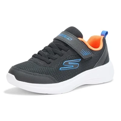 Image de Skechers Garçon Selectors Reset Achieved Basket, Noir, 9.5 UK Child