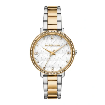 Image de Michael Kors Femmes Analogique Quartz Montre avec Bracelet en Acier Inoxydable MK4918