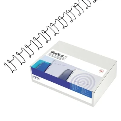 Image de GBC IB160639 Lot de 100 Peignes métalliques MultiBind Argent