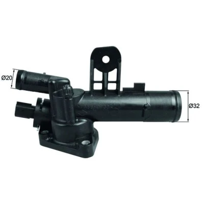 Image de MAHLE ORIGINAL TI 247 89 Thermostat d&#039;eau avec joint d&#039;étanchéite RENAULT: SCENIC 2, Modus / GRAND Modus, 2