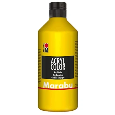 Image de Marabu Couleur acrylique 500 ml jaune