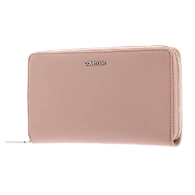 Image de Calvin Klein CK Must Z/A Wallet XL K60K608164, Portefeuilles Femme, Marron (Café Au Lait), OS
