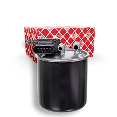 Image de FEBI BILSTEIN 100471 Filtre à Carburant de conduite, avec raccord pour capteur d&#039;eau MERCEDES BENZ: Sprinter 3.5 T Сamion Plateau/Сhâssis