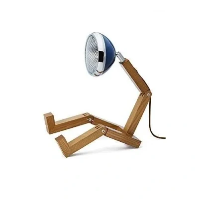 Image de Piffany Copenhagen Mr. Wattson Lampe de Table 12 V, Cobra Blue, Bleu, L155 x P276 H180 400 mm