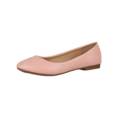 Image de Elara Ballerines Femme Confortable Slip Ons Plat Chunkyrayan P B3039 Pink 37