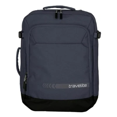 Image de travelite Sac à Dos/Sac Conforme aux Normes Iata pour les Bagages Main, Série de Kick Off : Dos Pratique Vacances et le Sport, 50 Cm, 35 Litres, Anthracite (Gris)