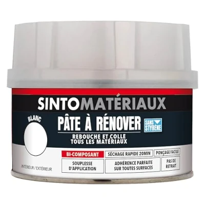 Image de SINTO SA PWA23001 Pâte à rénover Blanc Boîte 170ml 820150