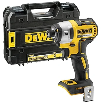Image de Dewalt DCF887NT 18 V XR Li Ion Visseuse à percussion sans balais avec étui de transport Tstak