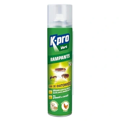 Image de KAPO Aerosol Terre de Diatomee M16 400ML Idéale pour Éliminer les Insectes Rampants Effect Préventif et Curatif