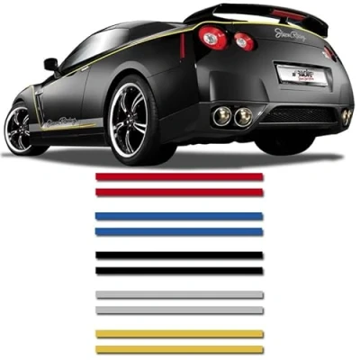 Image de auto STYLE Striping adhésif universel AutoStripe Cool270 d&#039;Or 2+2mm x 975cm
