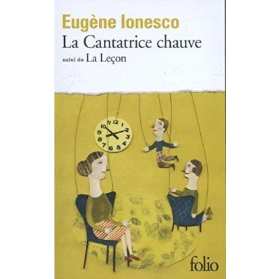 Image de La Cantatrice Chauve / Lecon (Folio) by Eugene Ionesco (1972 10 26)