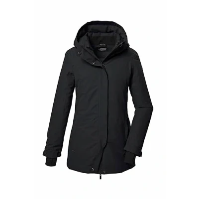 Image de killtec Femme Kow 93 Wmn Pkr Parka Fonctionnelle/Avec Capuche, Prune, 44 EU