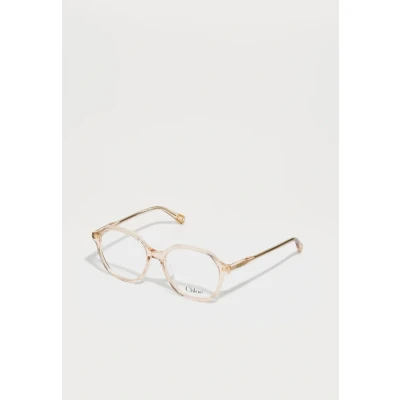 Image de CHLOÉ Lunettes antilumière bleue pinkpinktransparent, Femme, Taille: 53, pink transparent