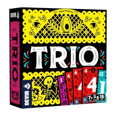 Image de Devir BGTRISP Trio, Jeu de fête, Cartes, jouez avec Vos Amis, Rapide et Amusant (Version Espagnole)