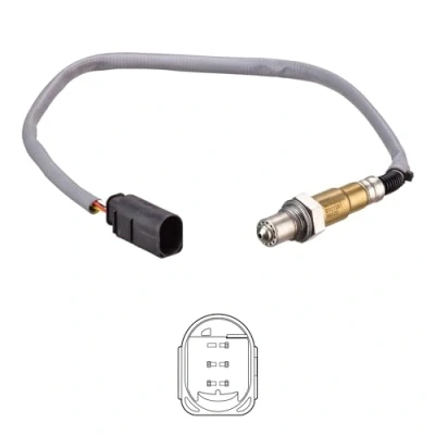 Image de DELPHI ES21281 12B1 Sonde lambda à large bande, chauffé MERCEDES BENZ: Classe C Berline, Vito Mixto, Sprinter 3.5 T Van
