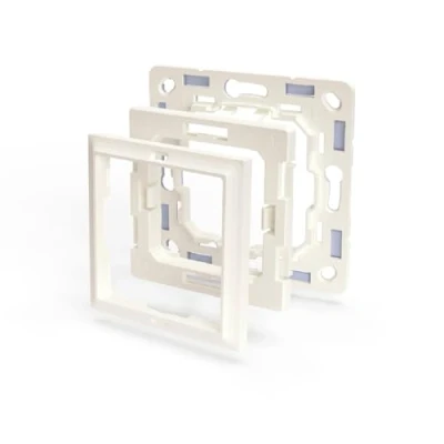 Image de Shelly Adaptateur mural Compatible avec Legrand et Shelly, pas d&#039;interrupteur inclus