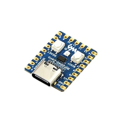 Image de RP2040 Zero Based on Raspberry Pi Microcontroller RP2040, Low Cost, High Performance Pico Like MCU Board, USB C Connector with Pre soldered Header