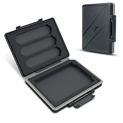 Image de JJC Boîtier de Protection SSD Portable résistant à l&#039;eau pour Disque Interne 2,5&quot; + 3 disques NVMe M.2 2280/2260/2242/2240/2230