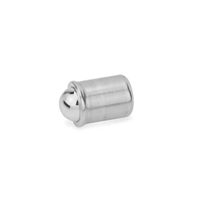 Image de Ganter la norme Éléments federnde morceaux pression pour insertionemmanchement, argent, GN 614 10 NI