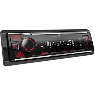 Image de Kenwood autoradio USB, Bluetooth, Dab+, KMM BT408DAB, Noir