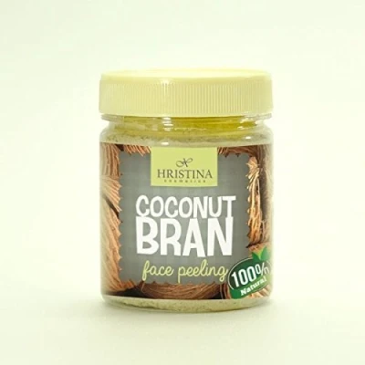 Image de Gommage visage au son de noix coco 100 % naturel 200 ml