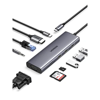 Image de Ugreen HUB USB C 10en1 (15601)