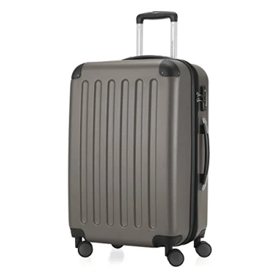 Image de HAUPTSTADTKOFFER Spree Valise de Taille Moyenne, Bagage soute rigide ABS, TSA, extensible, extra léger, 4 roues, 65 cm, 74 L, Graphite