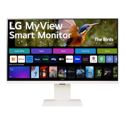 Image de LG MyView Smart Monitor 32SR83U W.AEU Tout en Un 32, Dalle IPS résolution FHD (3840x2160), 5ms GtG 60Hz, HDR 10, DCI P3 95%, inclinable, réglable Hauteur
