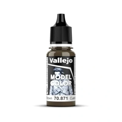 Image de Vallejo Peinture acrylique pour modélisme 17 ml Cuir Marron