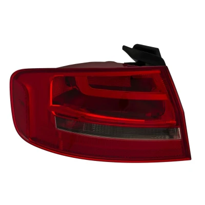 Image de HELLA 2VA 010 914 111 Feu arrière gauche Partie extérieure P21W 12 Rouge avec ampoule, porte lampe AUDI: A4 B8 Berline