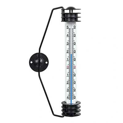 Image de TFA Dostmann 14.6000.01 Thermomètre de fenêtre Noir