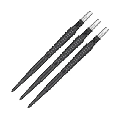 Image de Target Darts Swiss Point Storm Dart Tips, LNC (3er Pack Spitzen) 30MM Noir Pointes de fléchettes interchangeables, Storm, Accessoires pour Professionnelles