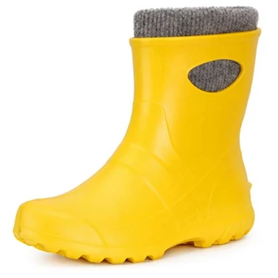 Image de Ladeheid Bottes de Pluie Thermiques en EVA Femme LA 750 (Jaune, 36 EU)
