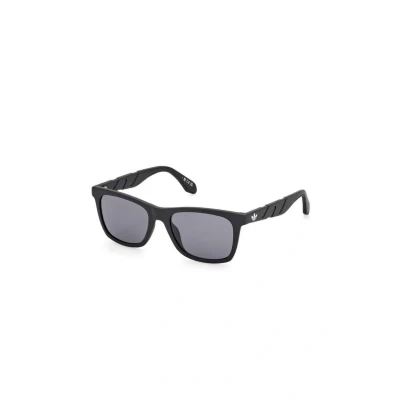 Image de Adidas Unisex OR0101 02A Lunettes de soleil Injecté Noir Gris Carré Normale