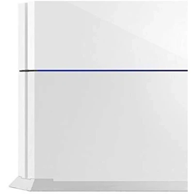 Image de KlsyChry Support Vertical pour PS4 avec Pieds Antidérapants Playstation 4, Blanc