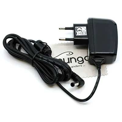 Image de Chargeur Compatible Sony BDP S1700ES S6700 (Remplace AC MS1202C) Cordon de Charge Lecteur Blue Ray avec Chiffon Nettoyage d&#039;écran mungoo