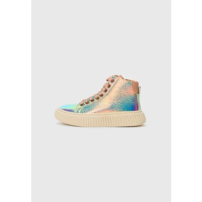 Image de Bisgaard Debbie Baskets montantes pour enfants, Taille: 28, Galaxy Chaussures