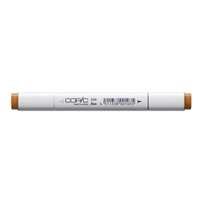 Image de COPIC Classic E35, Chamois, Twin Marker avec Une Pointe Moyenne et Fine