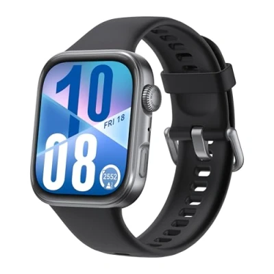 Image de HUAWEI Watch FIT 4 Montre connectée, 100+ Modes d&#039;entraînement, Ultra Fine, Tracker d&#039;activité, iOS et Android, Autonomie de la Batterie jusqu&#039;à 10 Jours, Appels Bluetooth, GPS, AMOLED écran, Noir