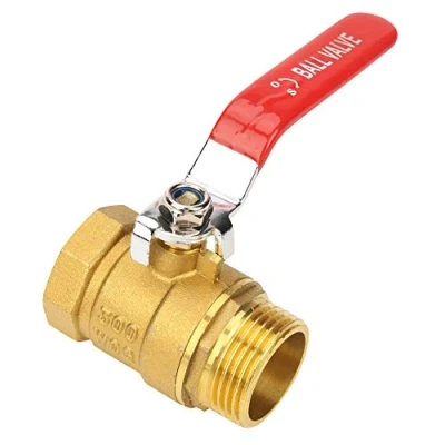 Image de Akozon Ball Valve 1 &quot;BSP DN25 Level Brass Material Handle Pipe Thread