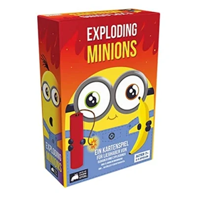 Image de Exploding Kittens Minions Jeu de fête Cartes 2 à 5 Joueurs À partir 7 Ans 15+ Minutes Allemand